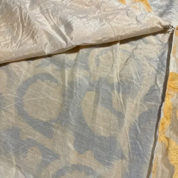 Vtg Mary McFadden Vest Womens Medium Jacquard Linen/Rayon Paisley Artsy Hippie L - Picture 8 of 9